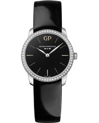 Girard-Perregaux - Stainless Steel, Diamond And Onyx 1966 Infinity Edition Watch 30mm - Lyst