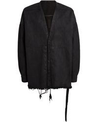 Rick Owens - Lido Larry Denim Shirt - Lyst