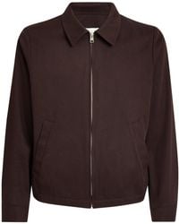 Sandro - Cotton Collared Jacket - Lyst