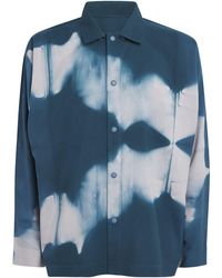 IM MEN - Shibori-Dyed Itajime Shirt - Lyst