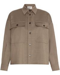 Weekend by Maxmara - Wool-Blend Shirt Jacket - Lyst