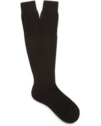 Zegna - Cotton Knee Socks - Lyst