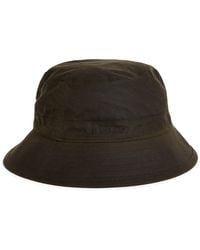 Barbour - Waxed Cotton Sports Hat - Lyst