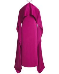 ‎Taller Marmo - Halterneck Nan Maxi Dress - Lyst