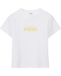 Loewe - T-Shirt With Logo - Lyst