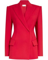 Sportmax - Stretch-Virgin Wool Arco Blazer - Lyst