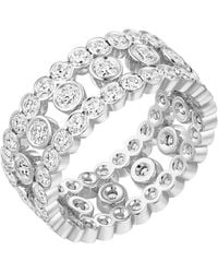 Cartier - And Diamond Broderie De Ring - Lyst