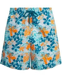Vilebrequin - Turtle Print Moorea Swim Shorts - Lyst