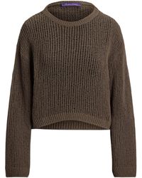 Ralph Lauren - Bouclé Cashmere-Blend Boatneck Sweater - Lyst
