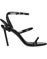 Alaïa - Patent Leather Heeled Sandals 90 - Lyst