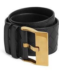 Bottega Veneta - Large Calfskin Intrecciato Watch Belt - Lyst