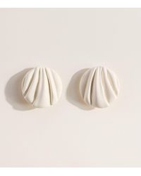 Chloé - Pleats Clip-On Earrings - Lyst