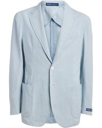 Polo Ralph Lauren - Linen Single-Breasted Blazer - Lyst