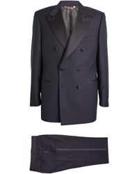 Canali - Wool Double-breasted Tuxedo - Lyst