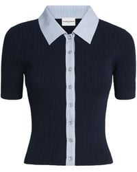 Claudie Pierlot - Rib-Knit Top - Lyst