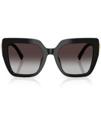 Dolce & Gabbana - Square Cat-Eye Sunglasses - Lyst