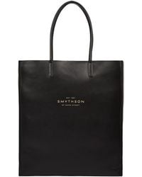 Smythson - Mini Leather Kingly Tote Bag - Lyst