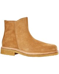 sandro suede boots