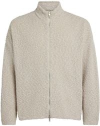 Picante - Boucle Hover Zip-Up Cardigan - Lyst