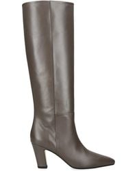 Aeyde - Leather Silva Knee-High Boots 75 - Lyst