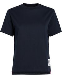 Thom Browne - Name Patch T-Shirt - Lyst
