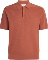 Wax London - Cotton-Cashmere Naples Polo Shirt - Lyst