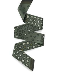 Cartier - Silk Panthère Dots Bandeau Scarf - Lyst
