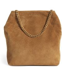 Veronica Beard - Small Suede Slouch Top-Handle Bag - Lyst