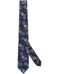 Paul Smith - Silk Floral Print Tie - Lyst