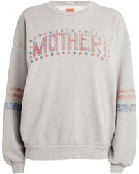 Mother - Cotton Logo Sweater - Lyst