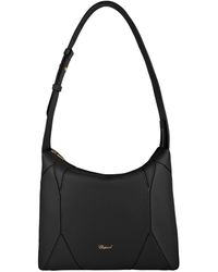 Chopard - Grained Calfskin Diamond Shoulder Bag - Lyst