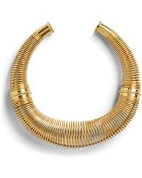 Alaïa - Spiral Torque Choker Necklace - Lyst