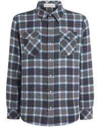 God's True Cashmere - Cashmere Tartan Lightning Storm Shirt - Lyst