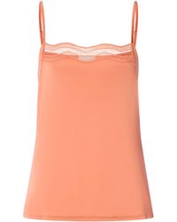 Hanro - Square-Neck Cira Pyjama Top - Lyst