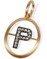 Annoushka - And Diamond Initial P Pendant - Lyst