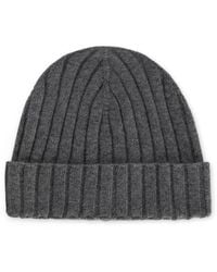 Dolce & Gabbana - Cashmere Flat Rib Beanie - Lyst