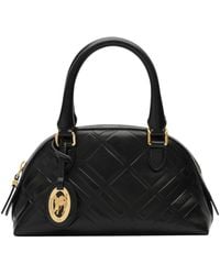 Burberry - Mini Leather Primrose Top-Handle Bag - Lyst