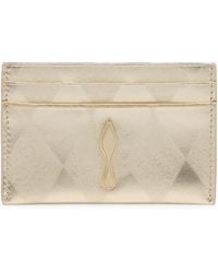 Christian Louboutin - Nappa Leather Laminated Bettina Card Holder - Lyst