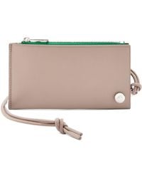 Loewe - Leather Pebble Slider Coin Card Holder - Lyst