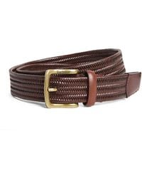 Barbour - Leather Stretch Belt - Lyst