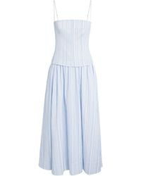 Jonathan Simkhai - Quinlin Bustier Midi Dress - Lyst