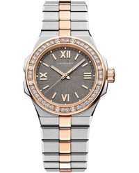 Chopard - Stainless Steel And Diamond Alpine Eagle Watch - Lyst