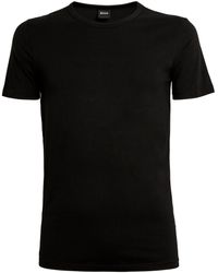 BOSS - Cotton-blend T-shirt (pack Of 2) - Lyst