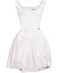 Vivienne Westwood - Cotton Sunday Mini Dress - Lyst