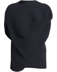 Issey Miyake - Found Stone Knitted Top - Lyst