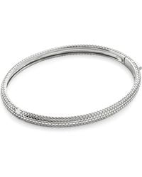 Monica Vinader - Sterling Heirloom Bangle - Lyst
