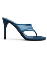 Alaïa - Mesh Thong Mules 90 - Lyst