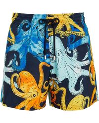 Vilebrequin - Octopus Print Mahina Swim Shorts - Lyst