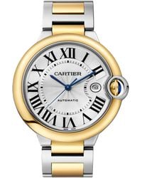 Cartier - And Stainless Steel Ballon Bleu De Watch - Lyst