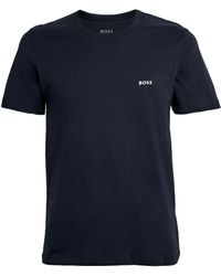 BOSS - Logo-embroidered T-shirt (pack Of 3) - Lyst